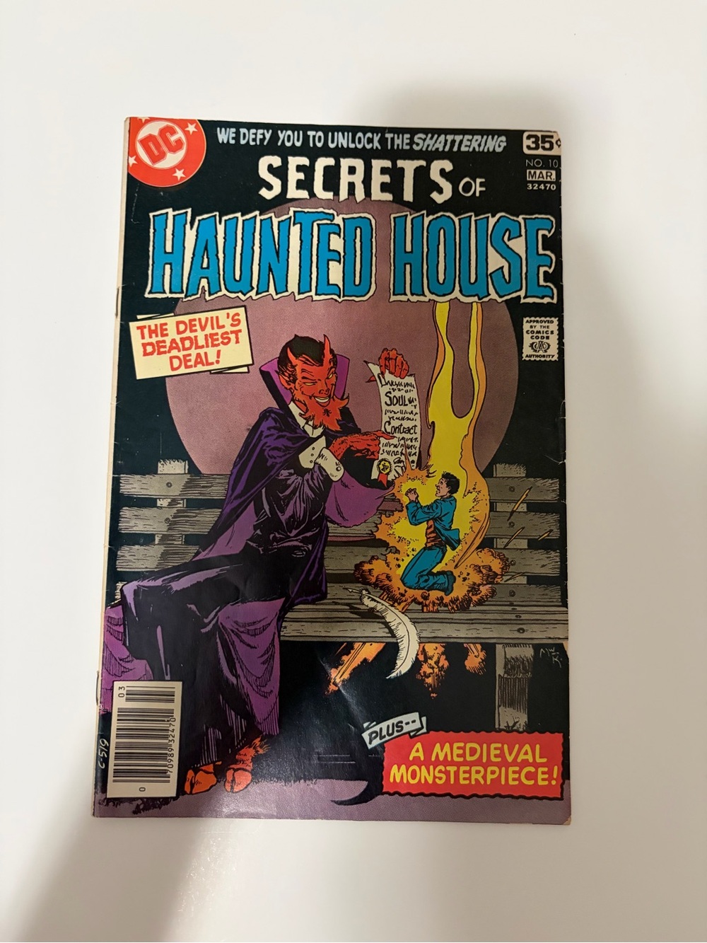 DC The secrets of haunted house comic #10